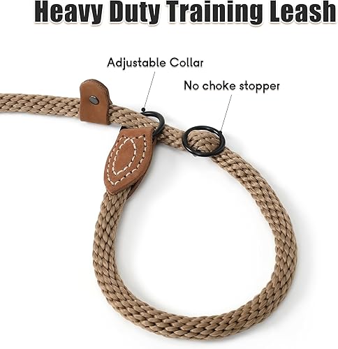 Miniatura 3 de Mile High Life Correas antideslizantes para perros  Correa de entrenamiento resistente para perros  Correas antideslizantes de 6 pies con punta de