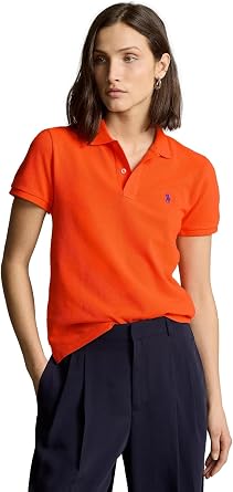 POLO RALPH LAUREN Women's Classic Fit Mesh Polo Shirt