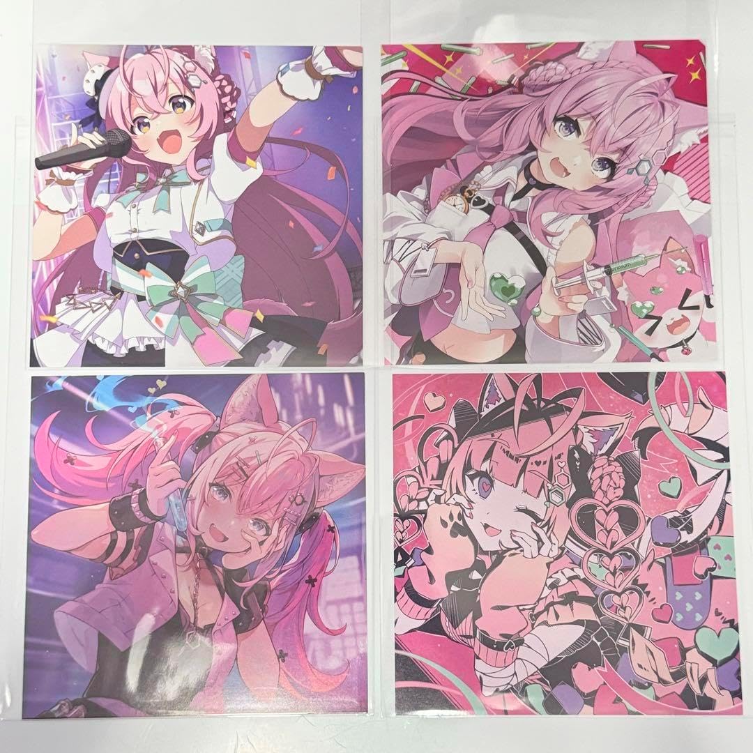 博衣こより 1st Album FIRST STEP ジャケットカード 4種 博衣こより