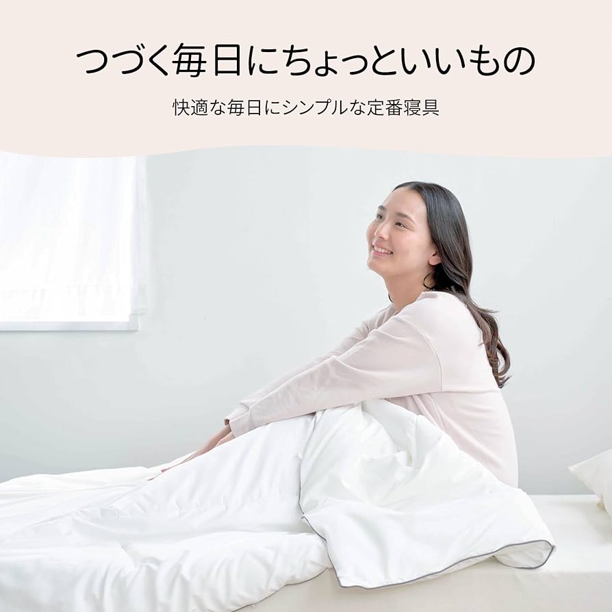 元値13200円!【西川セブンデイズ】 キングサイズ　掛け布団　布団カバー付き 西川 セブンデイズ 掛け布団 キング AB49000584W