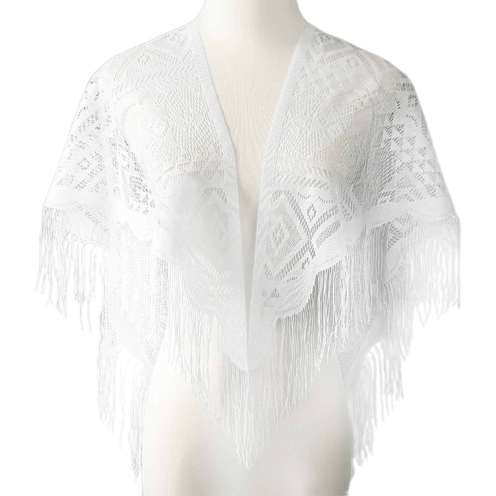 MICFENY Versatile Fashionable Lace Scarf Accessory Soft Comfortable Wear For Daily Or Formal Event