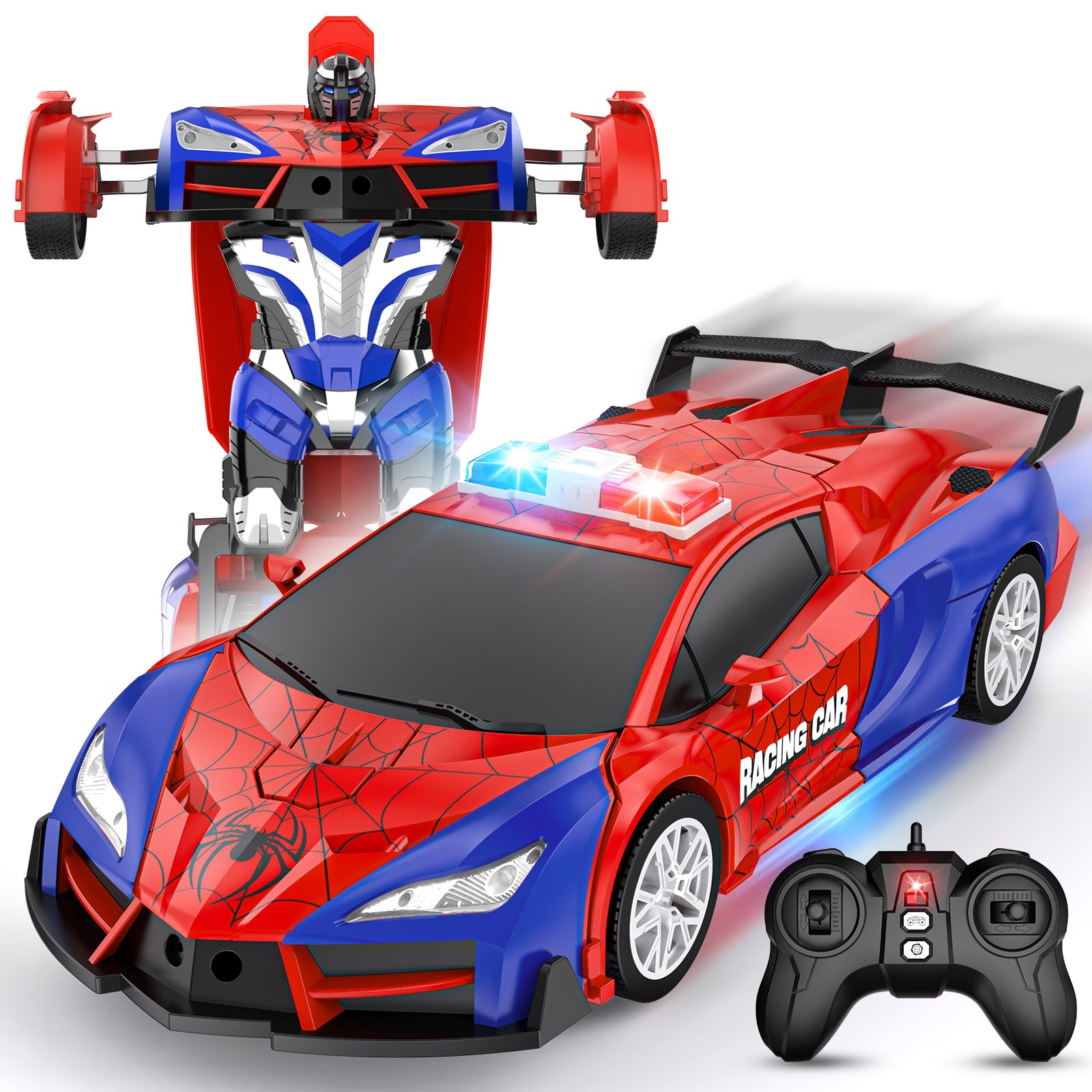 Febyhim 1:18 Scale Transform Toys Car YT6621