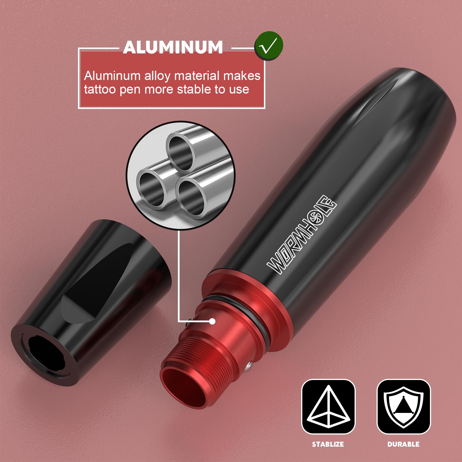 WORMHOLE ロータリータトゥーマシン Amazon.com: Wormhole Tattoo Machine Kit Rotary with Power Supply