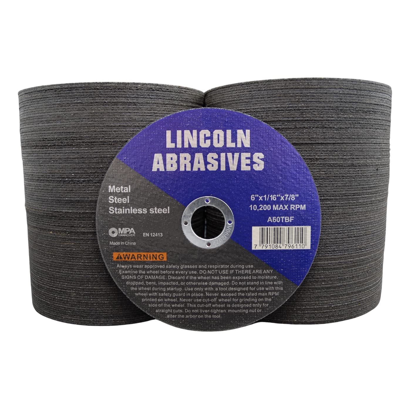 Lincoln Cut-Off Wheels - 50 Pack -11 Lincoln Cut-Off Wheels - 50 Pack -11
