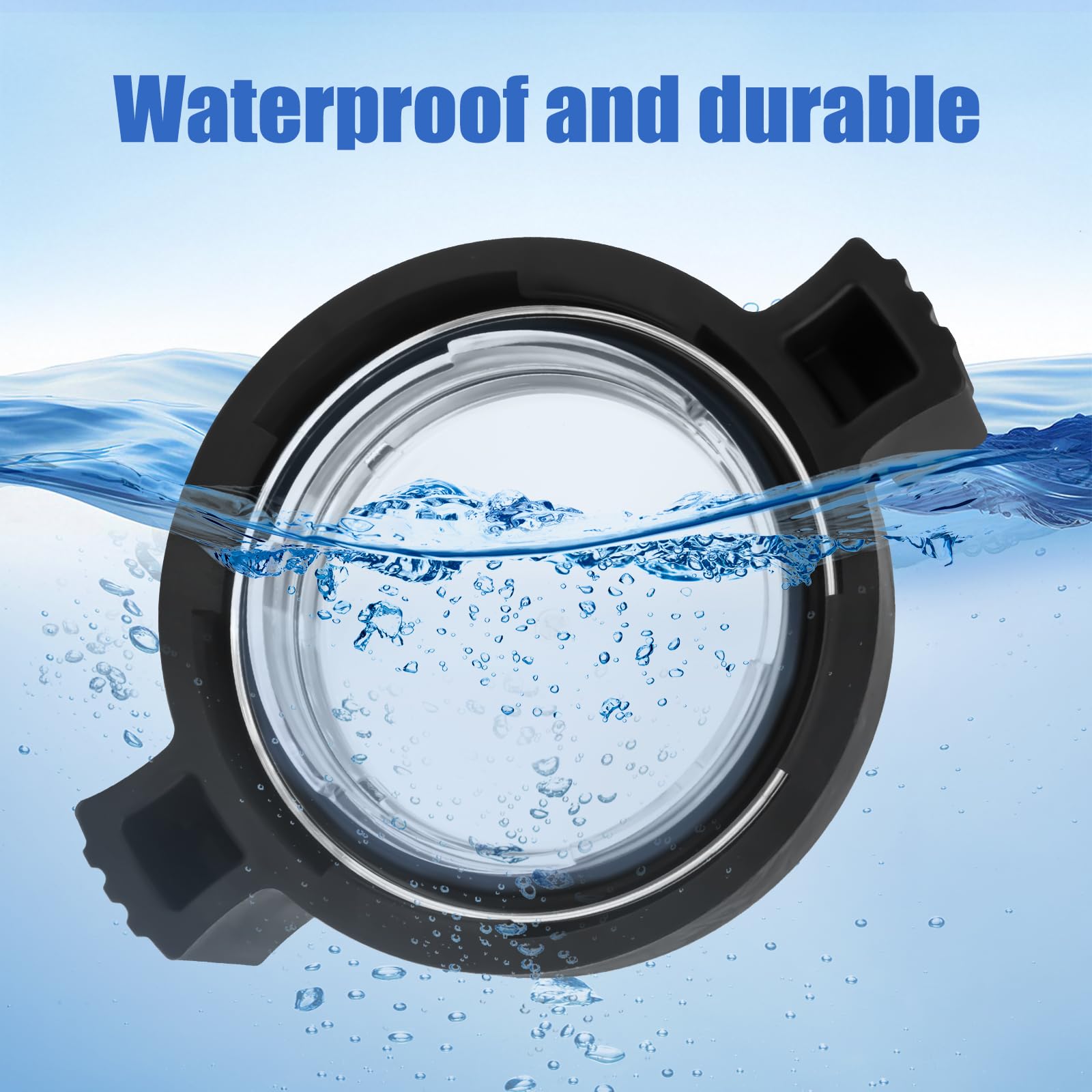 R0448800 Coperchio per pompa per piscina Jandy Coperchio ad anello di bloccaggio con guarnizione di ricambio 19,8 cm compatibile con Zodiac Jandy PlusHP Waterfeature Pool Filter O Ring