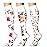 WITHYOU 3 Pairs Compression Socks for Women & Men 15-20 mmHg,Best Support for Nurses Running Hiking