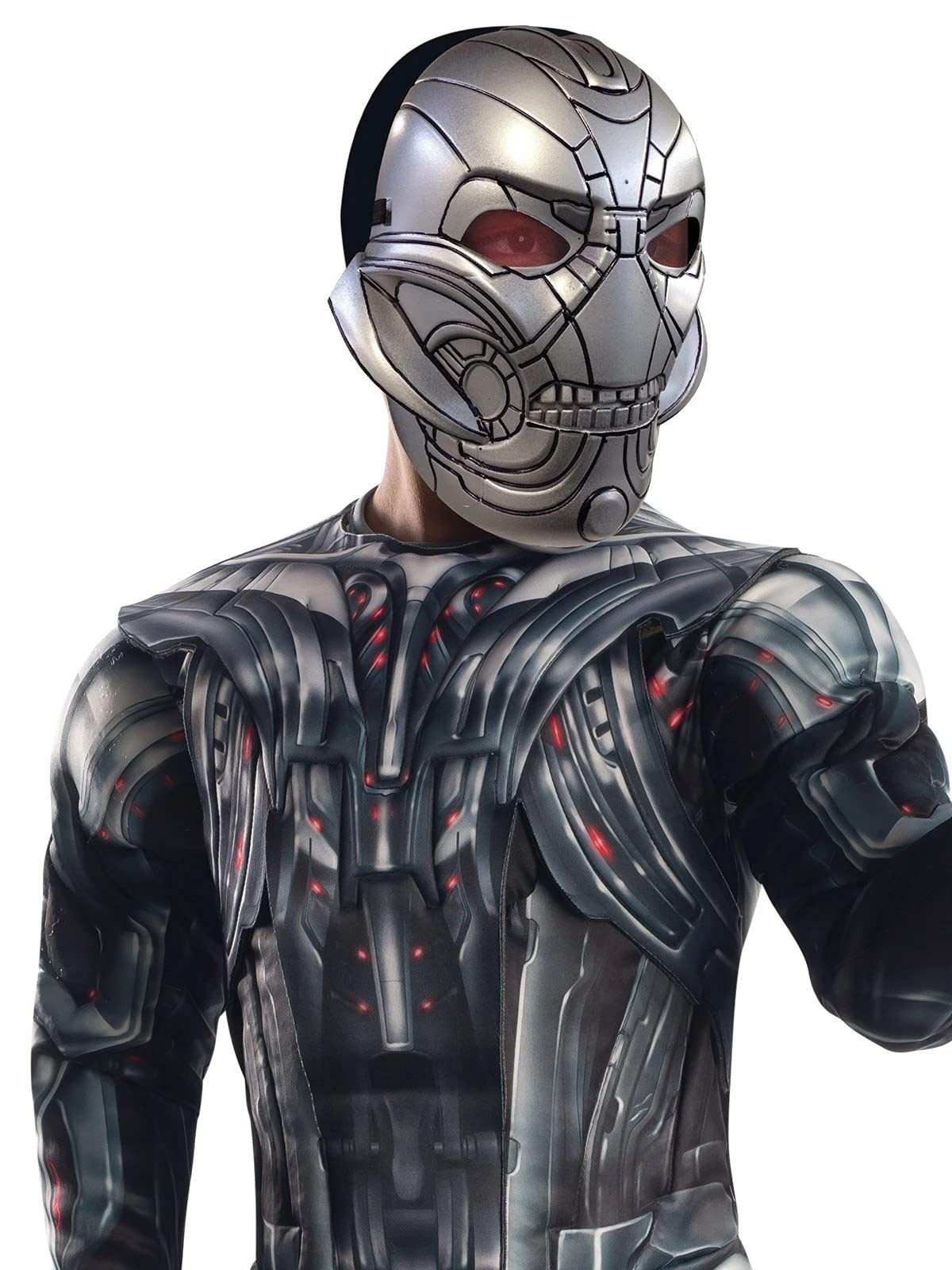 Rubie's IT610442-L Ultron Avengers 2 Deluxe Muscles Rozmiar L