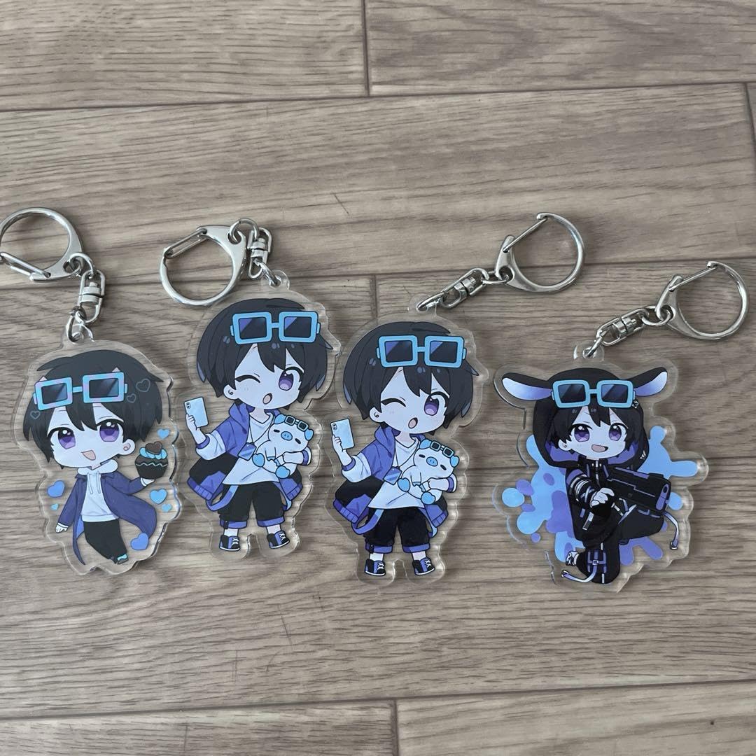 ちょこらび ポケカメン アクリルキーホルダー ちょこらび ポケカメン