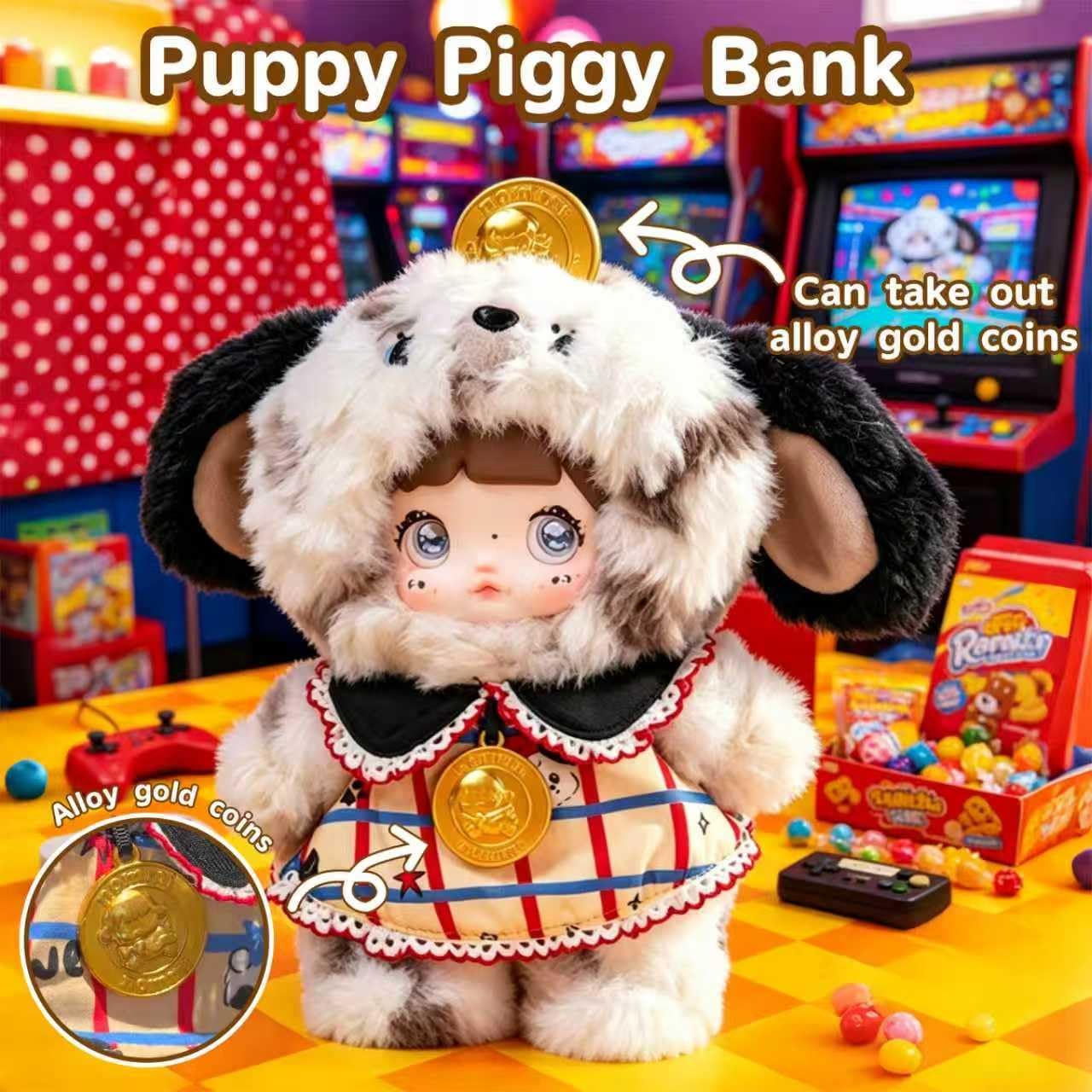 Plush Blind Box,Kawaii Nommi About The Childhood Series Stuffed Blind Box Doll 1PC,Unique Designs Keychain & Bag Charm,Cute Anime Vinyl Plushies Collectible for Birthday (Random 1PC)