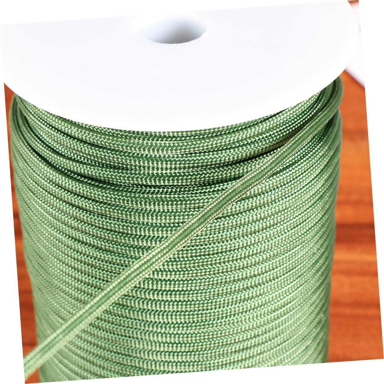 1 Roll High Strength Braided Parachute Rope Durable Nylon Tent Rope for Camping Hiking Outdoor Activities Weather Resistant Lightweight and Multi Functional Army Green