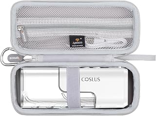 Aproca Portable Case Compatible with COSLUS Mini Water Flosser, Storage Bag for Accessories - Grey (Case Only)