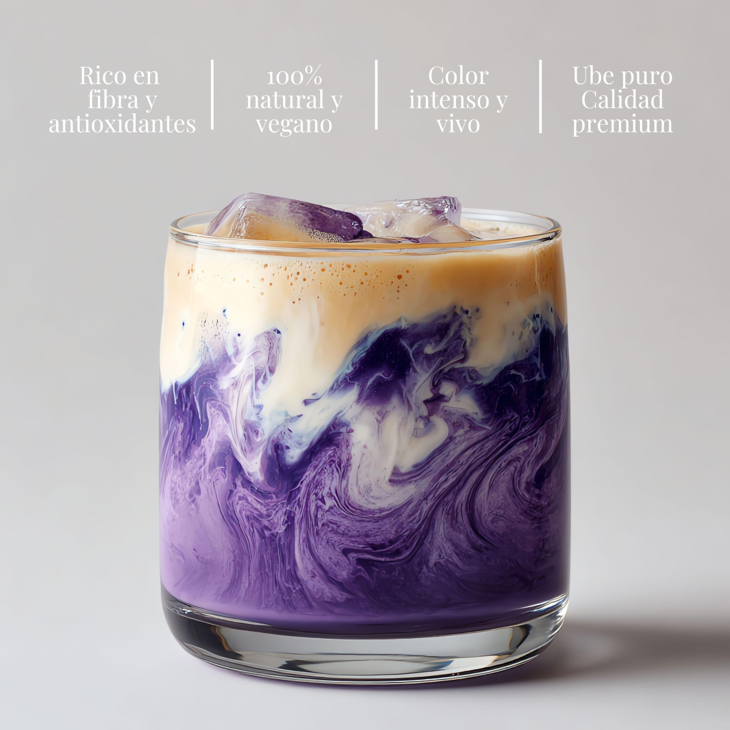 RINALYA® Polvo de Ube 100g – Ñame Morado Premium 100% Puro – Origen Filipinas