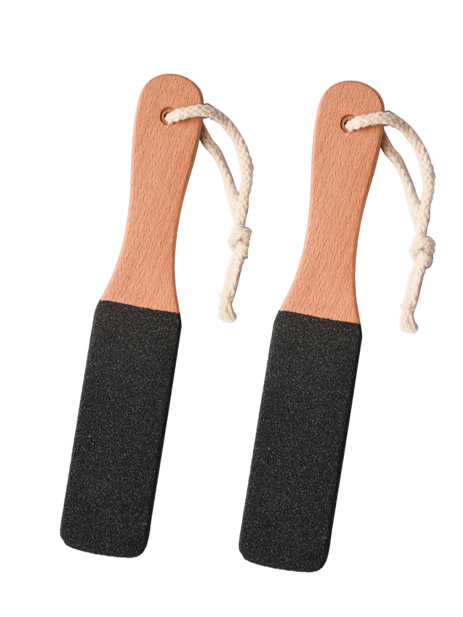 2 Pack Foot Files Foot Scrubber Callus Remover Pumice Stone Pedicure Tool for Feet Double Side Foot Rasp Removes for Dead Skin, Corn and Hard Skin