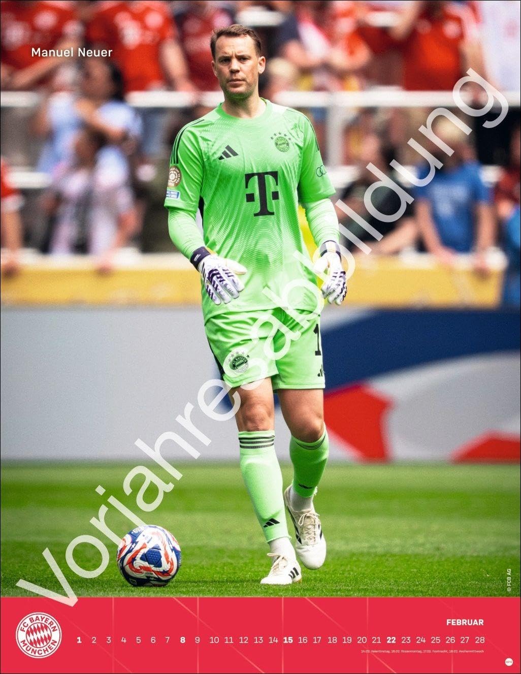 FC Bayern München Posterkalender 2027: Wandkalender mit den besten Spielerfotos des FC Bayern. Toller Kalender für Fußballfans. 34 x 44 cm.
