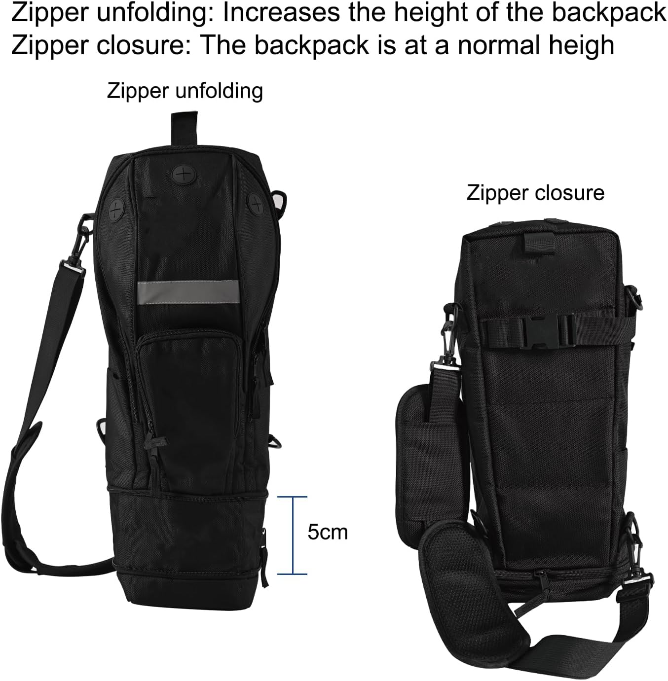 OxyMed Oxygen Tank Carry Backpack (M9/MD Compatible) - 5-Hole Outlet, Reinforced Protective Layer, Adjustable Straps for Multi-Scenario Use
