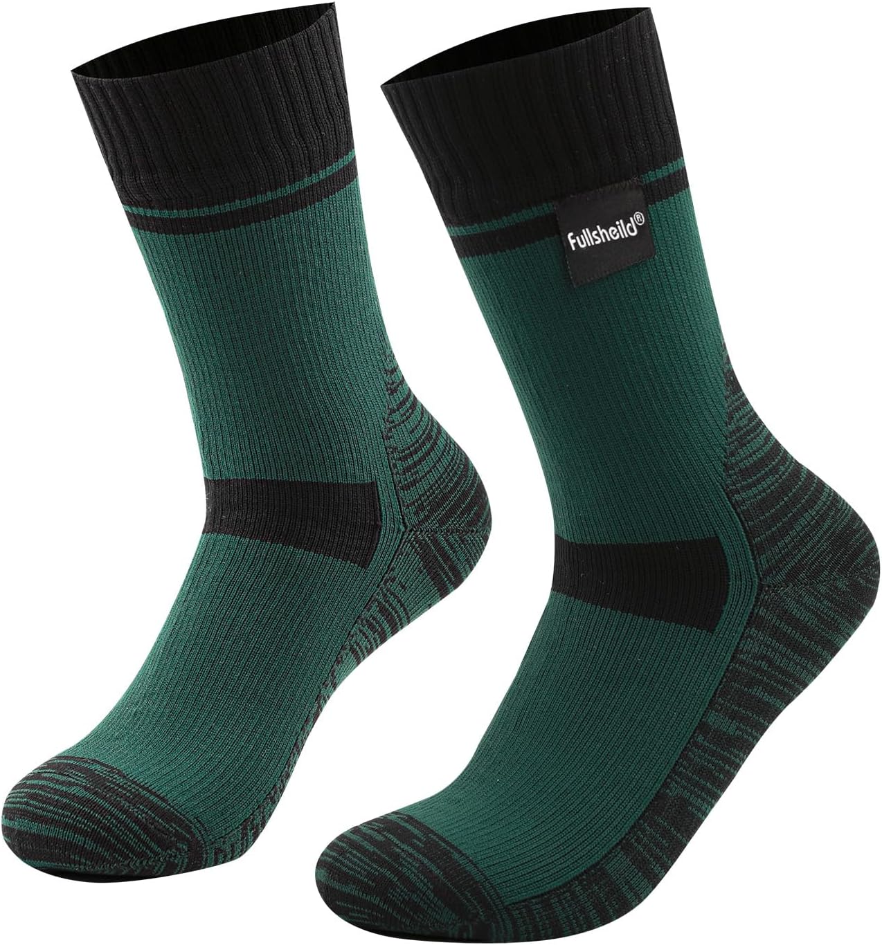 Fullsheild Waterproof Breathable Socks for Men Women Outdoor Athletic Water Proof Socks for Hiking Wading Skiing Fishing
