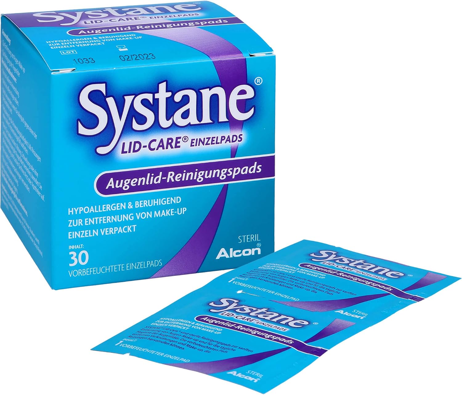 Systane Eye Care Single Pad Eyelid Cleaning Pads Pack of 30, 30 count (Pack of 1) - Image 4