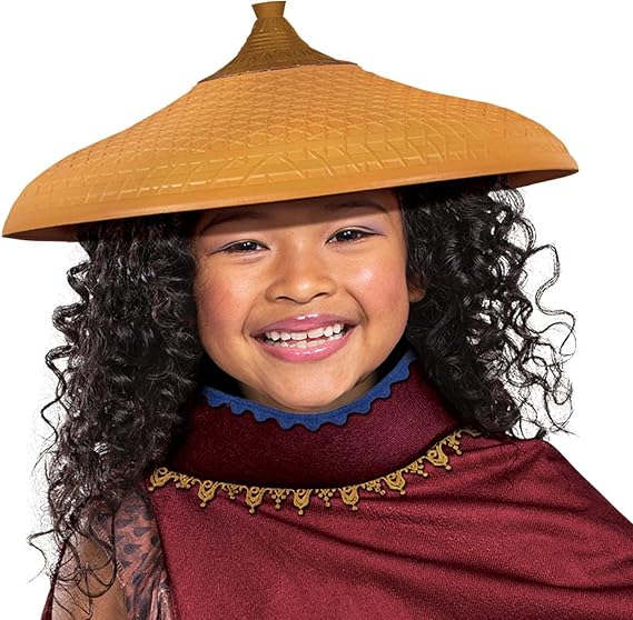 Raya Costume for Girls, Deluxe Official Disney Raya and the Last Dragon Costume, Child Size Extra Small (3T-4T)