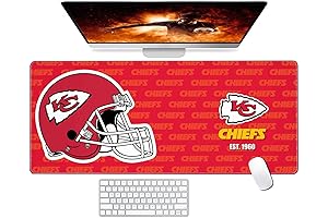 Large Kansas City Chiefs Mouse Pad: Elevate Your Gaming and Workstation