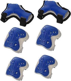 BESPORTBLE 1 Conjunto De Equipamento De Proteção Equipamento Atlético Equipamento De Proteção Para Patinação Adultos Ao Ar Livre Equipamento Skate Joelheiras Scooter Equipamento Infantil