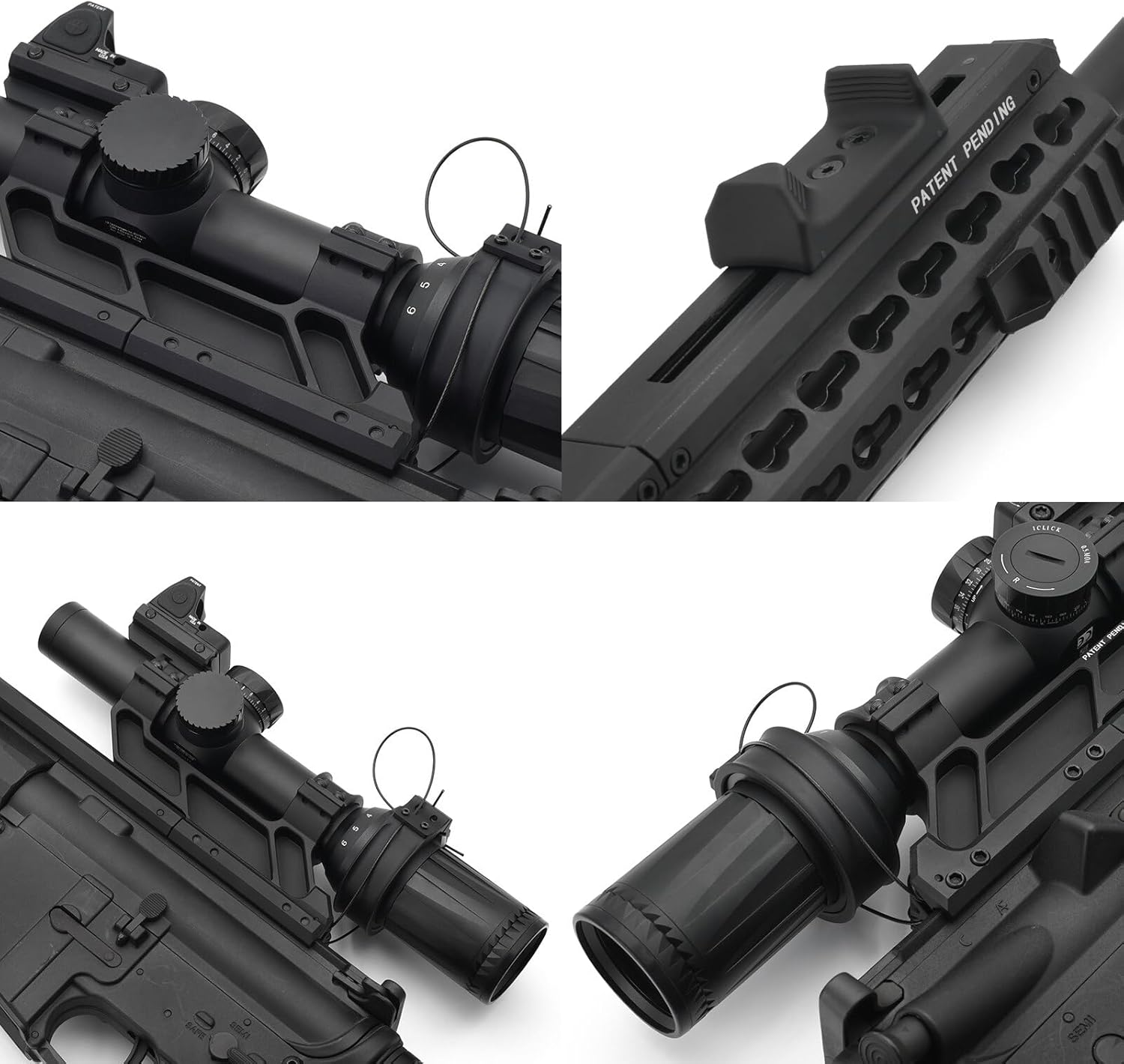 Tactical Fast Zooming System Scope Switch，1.93" Optical Centerline Height Mount，for 30mm/34mm Tube Scopeswitch