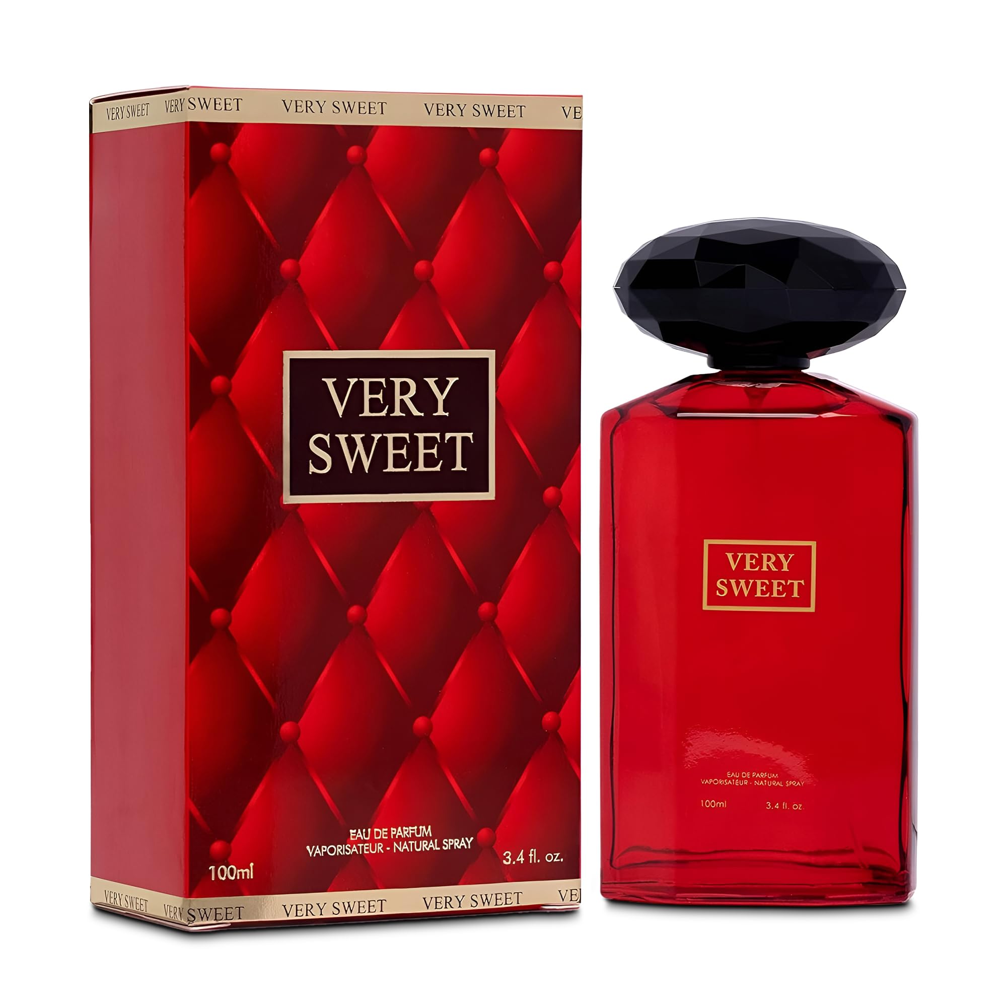 Very Sweet Eau de Parfum Natural Spray Women's Perfume​ Daily Used 3.4 Fluid Ounce