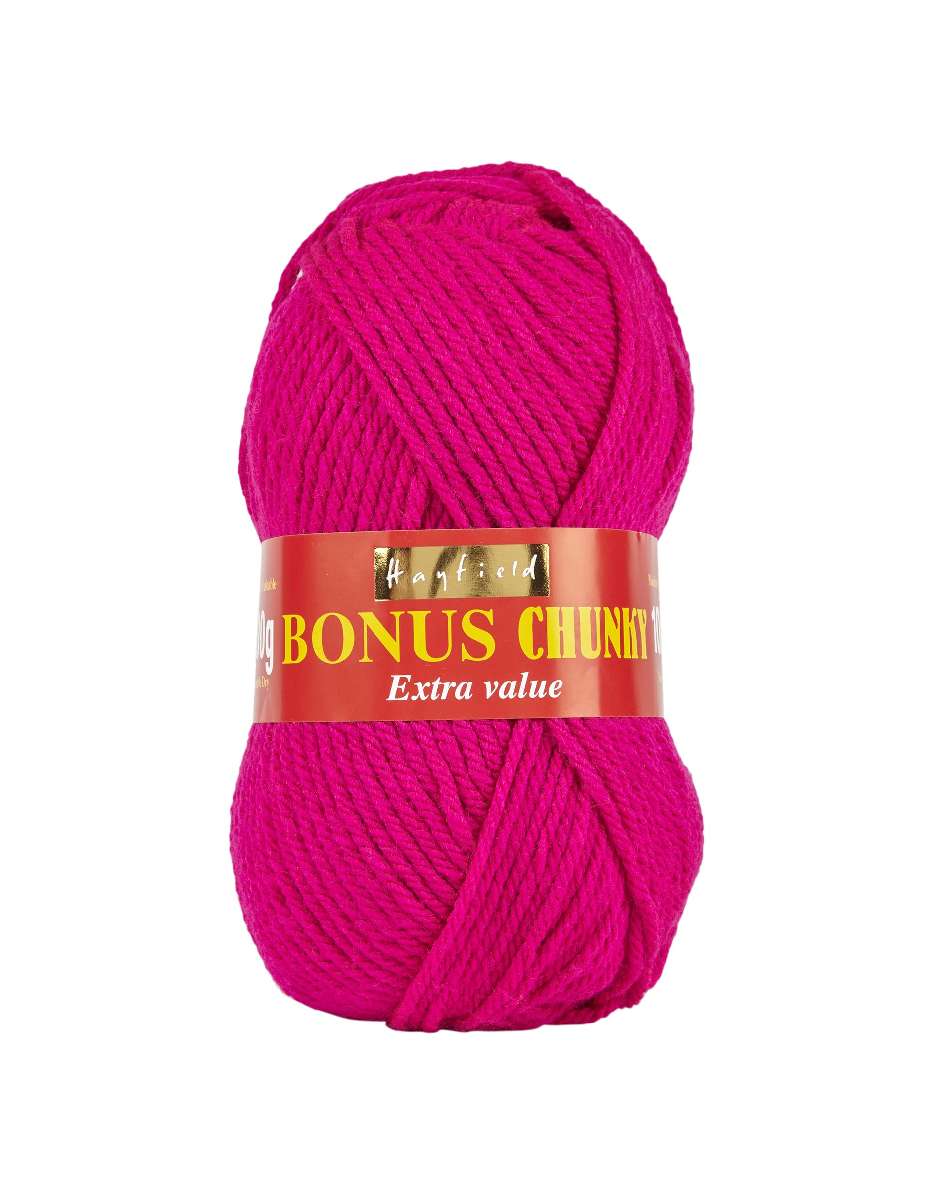 Sirdar Hayfield Bonus Chunky, Electric Pink (572), 100g