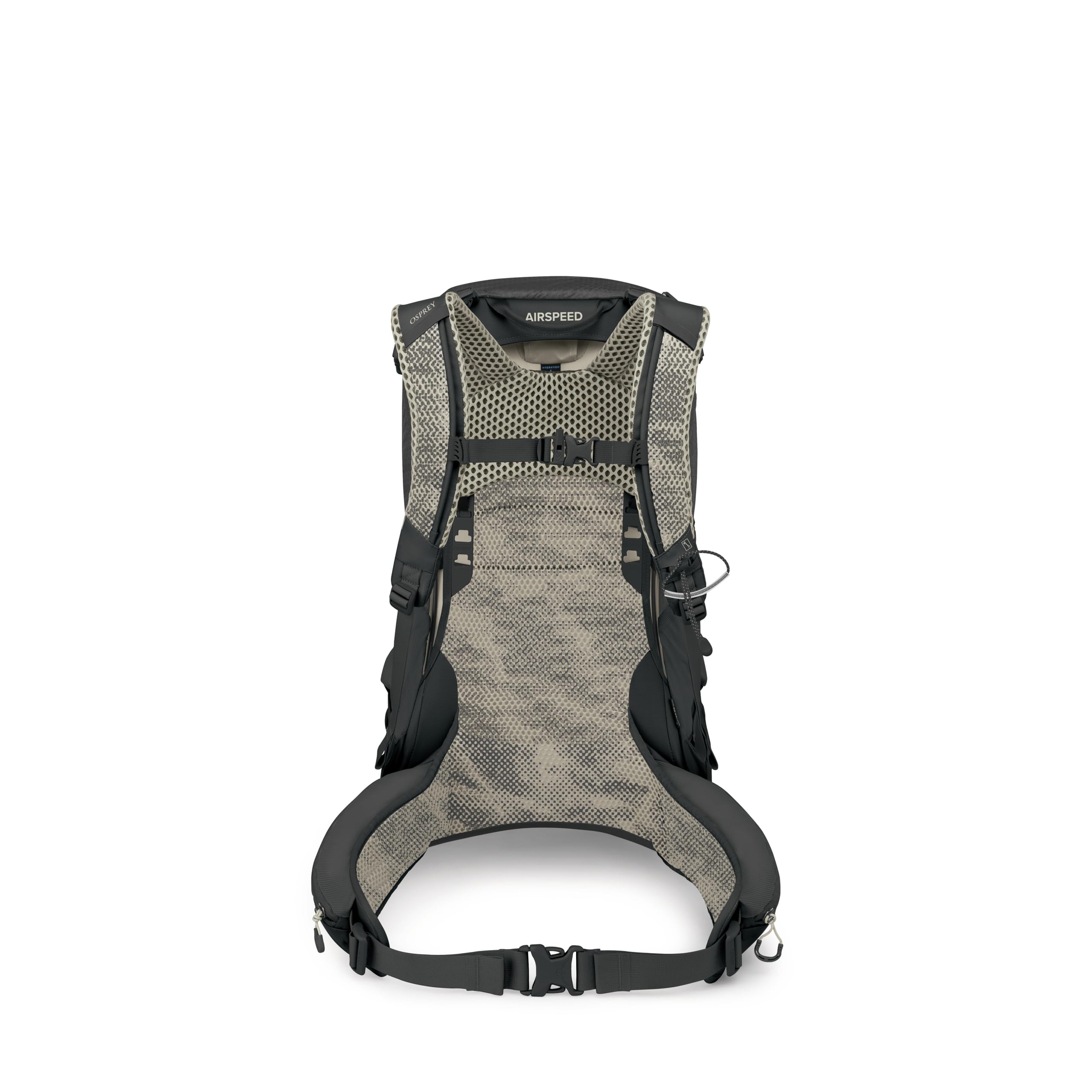 Osprey Stratos - Mochila de senderismo para hombre (paquete de 1), Negro cuervo, 24 liters, 24 litros
