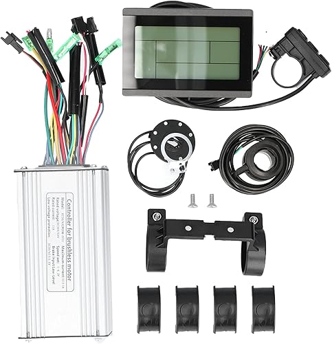 VGEBY Kit de controlador, 36V/48V 500W Motor Controlador Eléctrico Kit de conversión con para KT-LCD3 Pantalla Kt Controlador 48V 36V Controlador