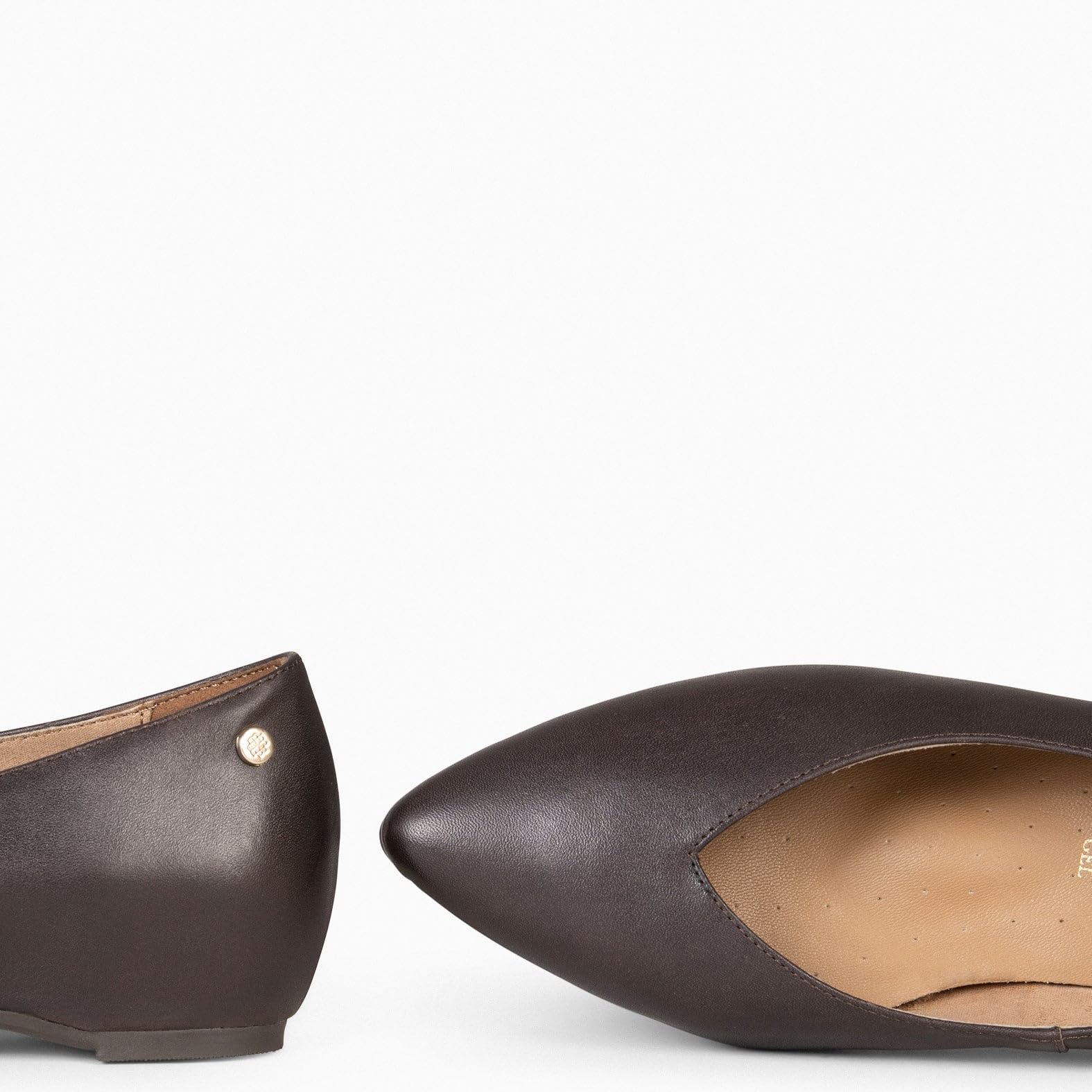 miMaO. Zapatos cómodos con cuña Interna y Plantilla de Gel para Mujer. Calzado de Piel. Hecho en España