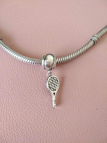 Miniatura 5 de Abalorio de plata de ley 925 con cuentas deportivas para pulsera original abalorio de béisbol