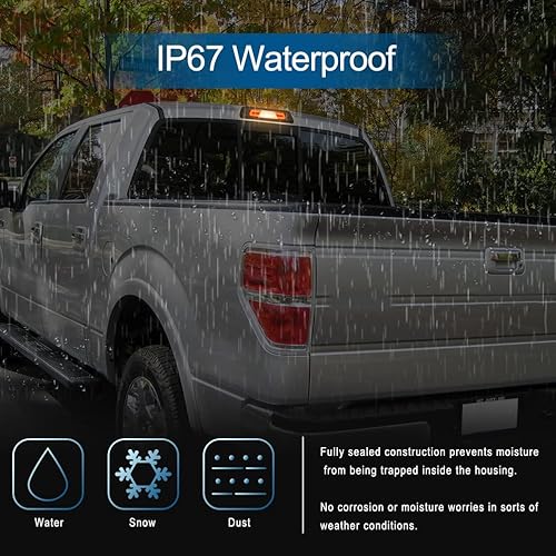 Miniatura 7 de NJSBYL F150 LED 3 luz de freno para Ford F150 SVT Raptor 2009 2010 2011 2012 2013 2014 Ford F150 SVT Raptor lente ahumada Tercera luz de freno de