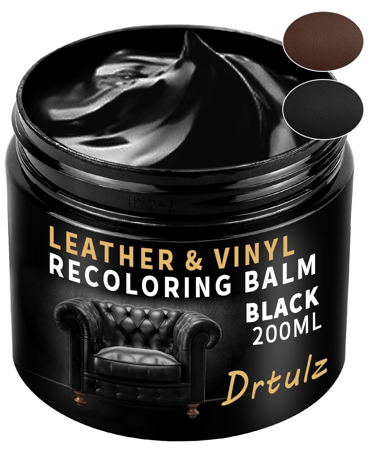 drtulz Black Leather Recoloring Balm