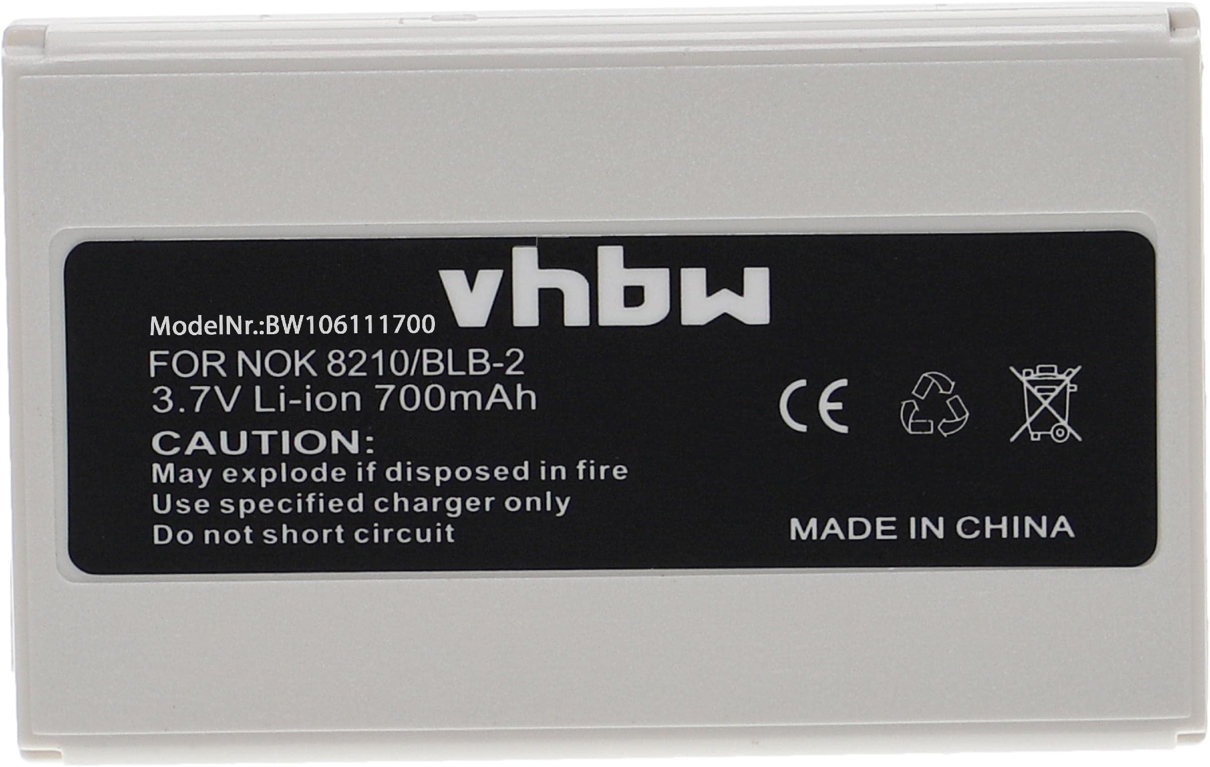 vhbw Battery Replacement for G-Shot BLI-248 for Mobile Phone Smartphone (700 mAh, 3.7 V, Li-Ion)