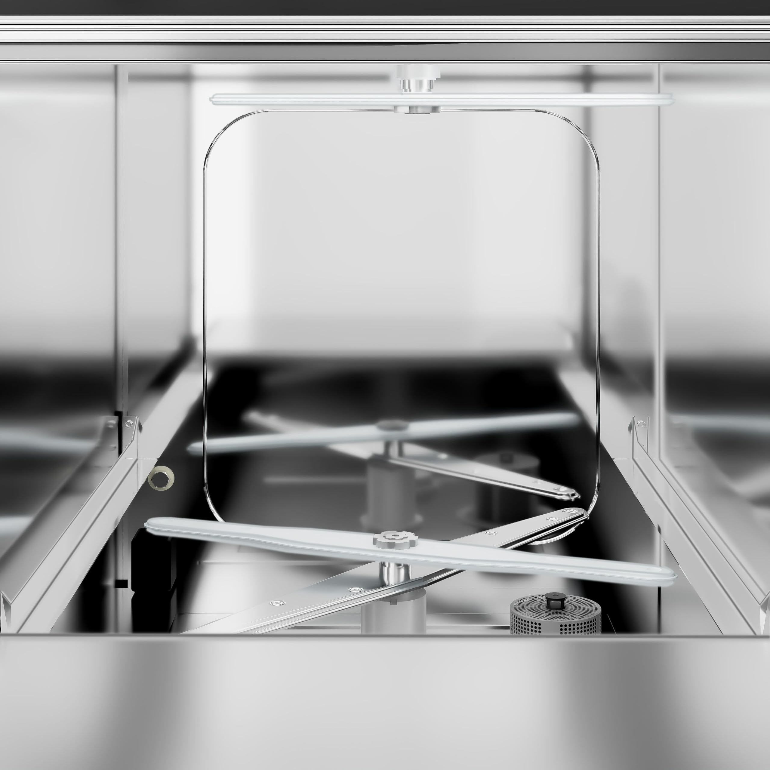 GGM Gastro Mini-Gläserspülmaschine 2,77 kW | doppelwandige Isolierung, gewerbliche Profi-Qualität, einfache Reinigung, langlebiges Doppelfiltersystem, hohe Effizienz