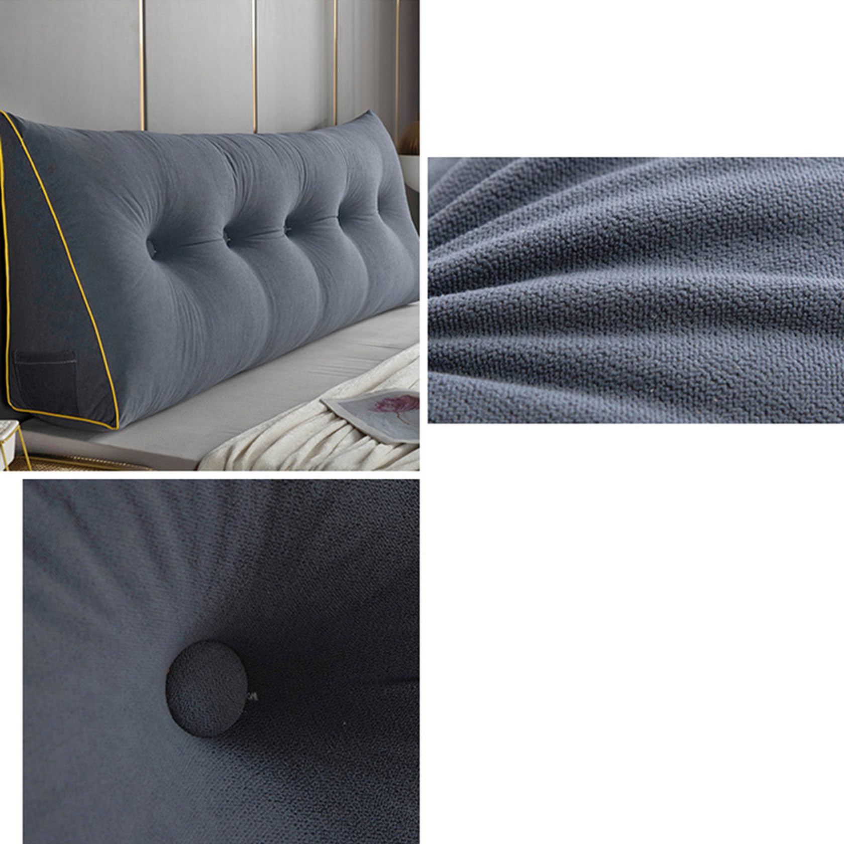 Amazon｜背もたれ クッション ベッド 三角クッション タイプ6 座