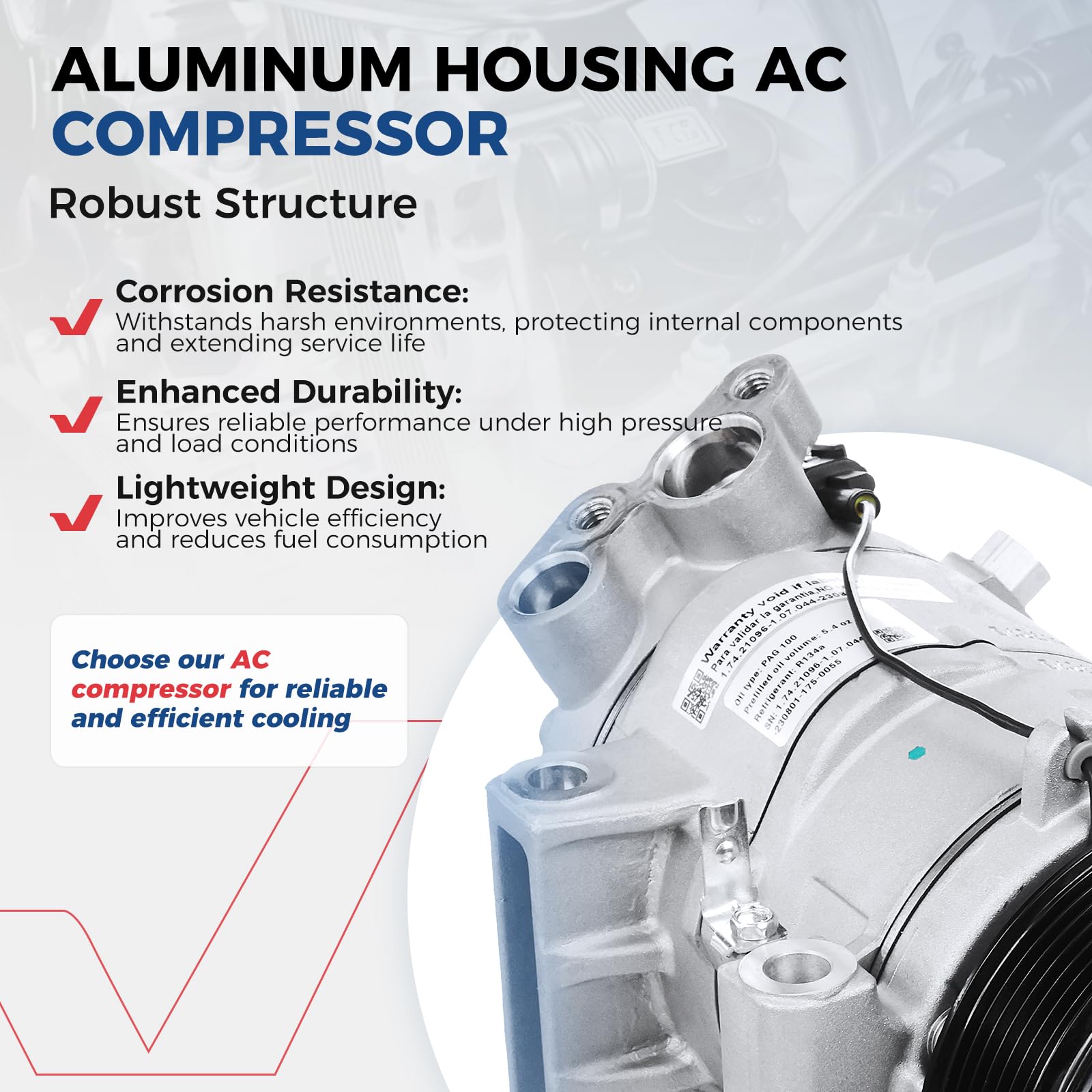 Amazon.com: Zynrako Air Conditioner AC Compressor for