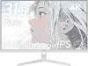 Pixio PX32U Wave White Gaming Monitor 32 Inch 4K 144Hz Fast IPS White HDR