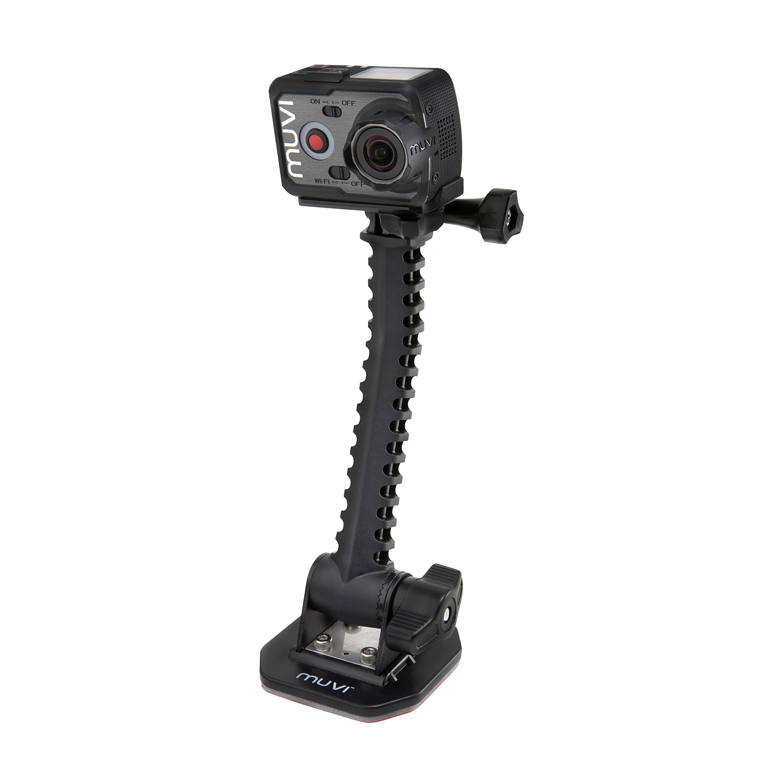 Veho VCC-A043-EHM Attacco Telescopico per Caschi da Action Cam, Nero