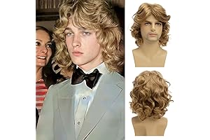 Sallcks Men Wigs Short Blonde Wig for when the game stands tall prime