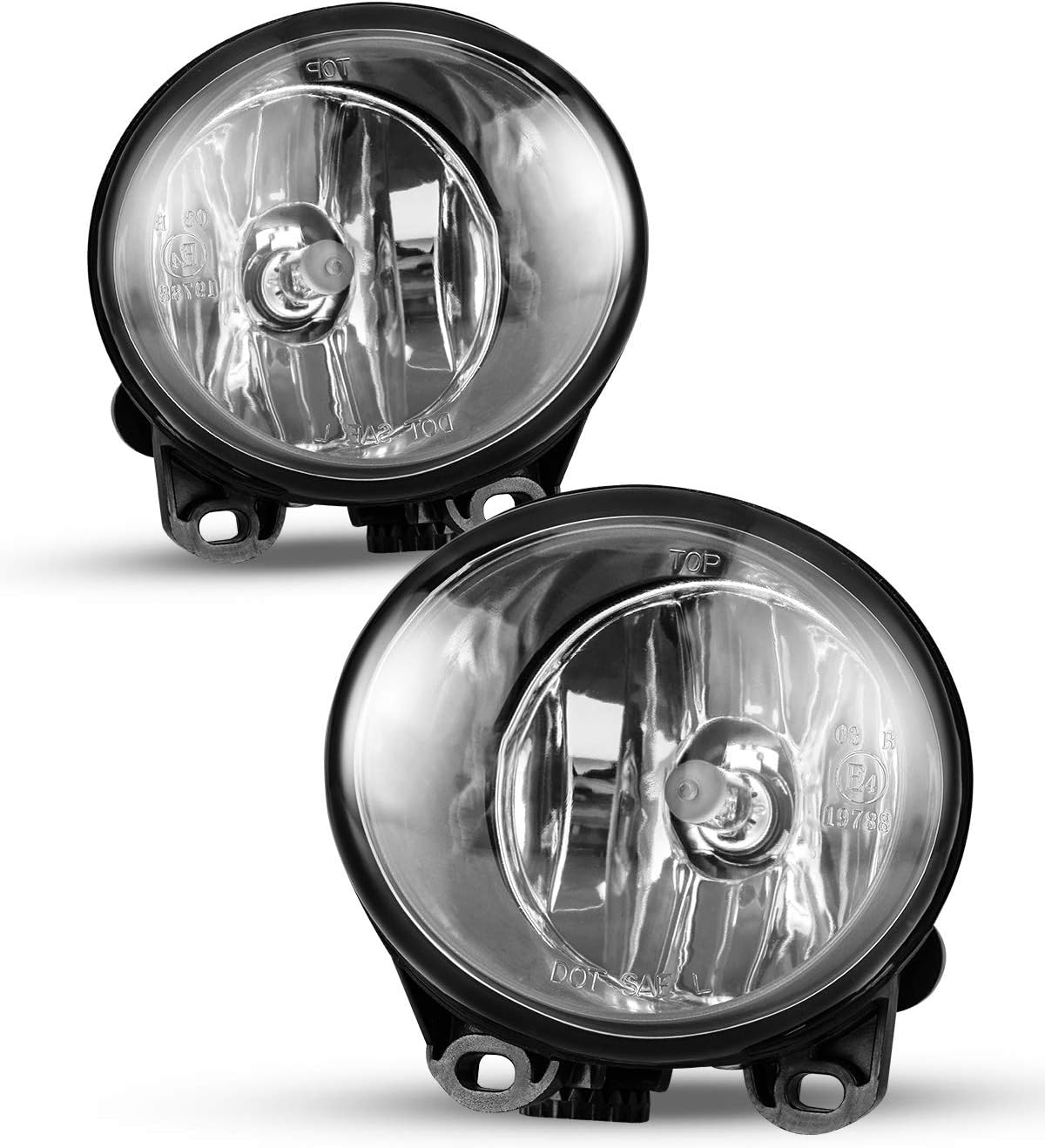 AUTOWIKI Fog Lights Fit for 2007-2013 BMW 3 Series Coupe E92/ 2014-2016 BMW 5 Series Sedan F10 (All for M-package Bumper Models)