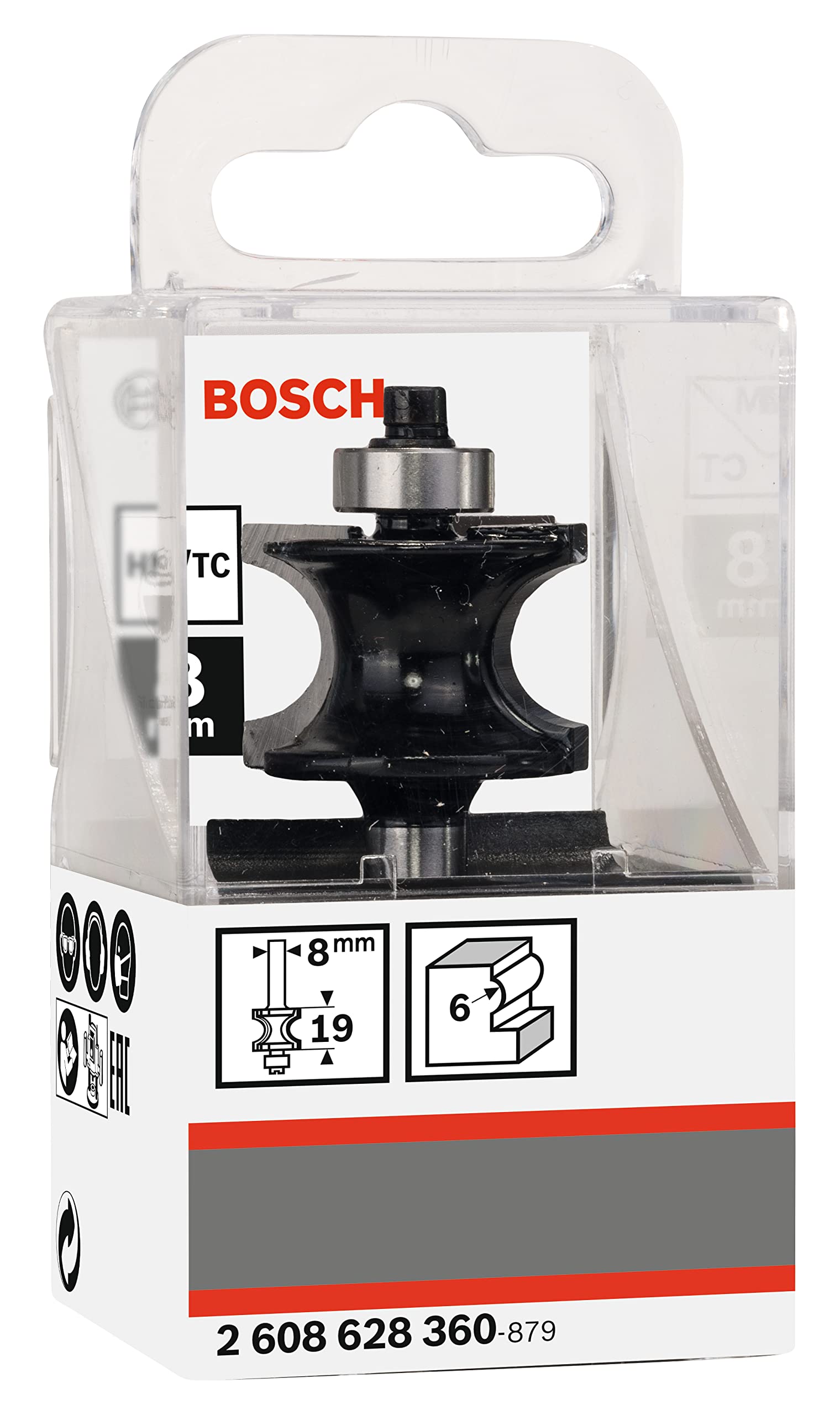 Bosch 1x Fraise à moulurer PRO avec guidage