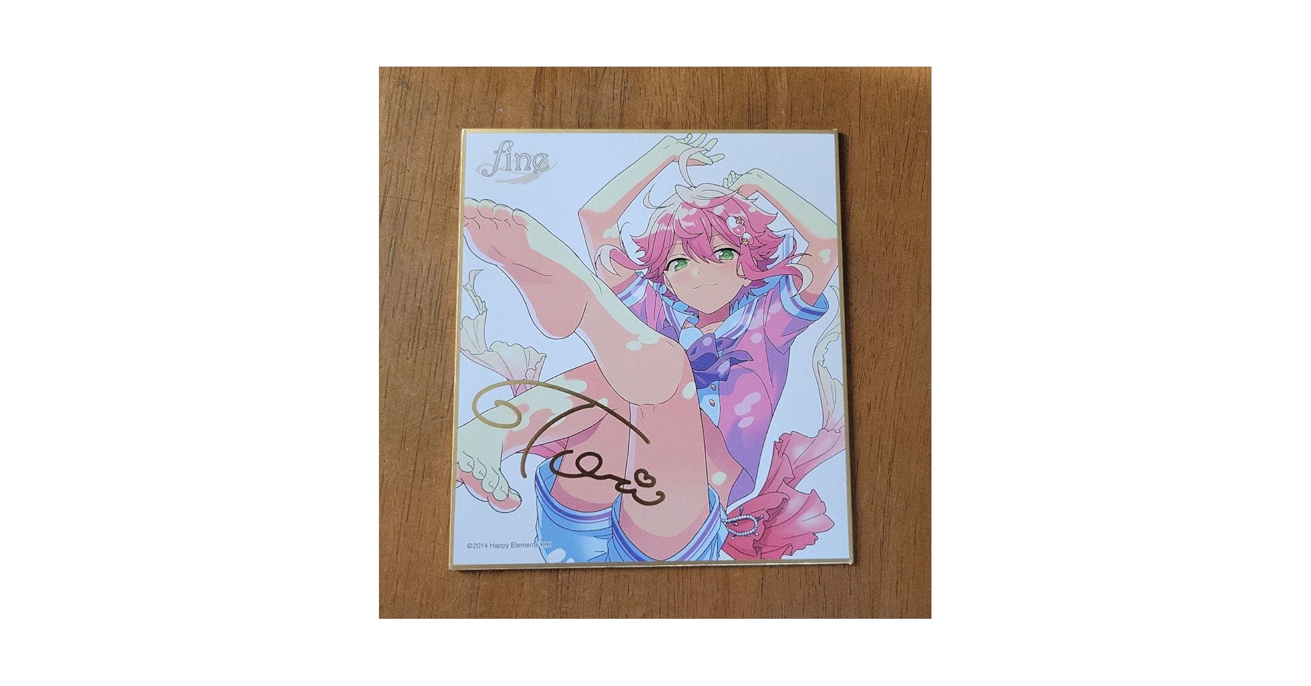 Amazon.co.jp: あんスタ 姫宮桃李 炭酸金魚 色紙 : ホビー