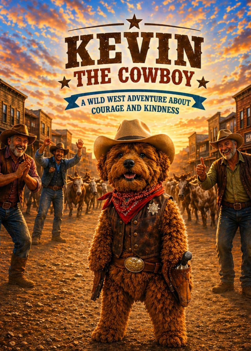 Kevin the Cowboy: A Wild West Adventure About Courage and Kindness (Kevin's Big Adventures)