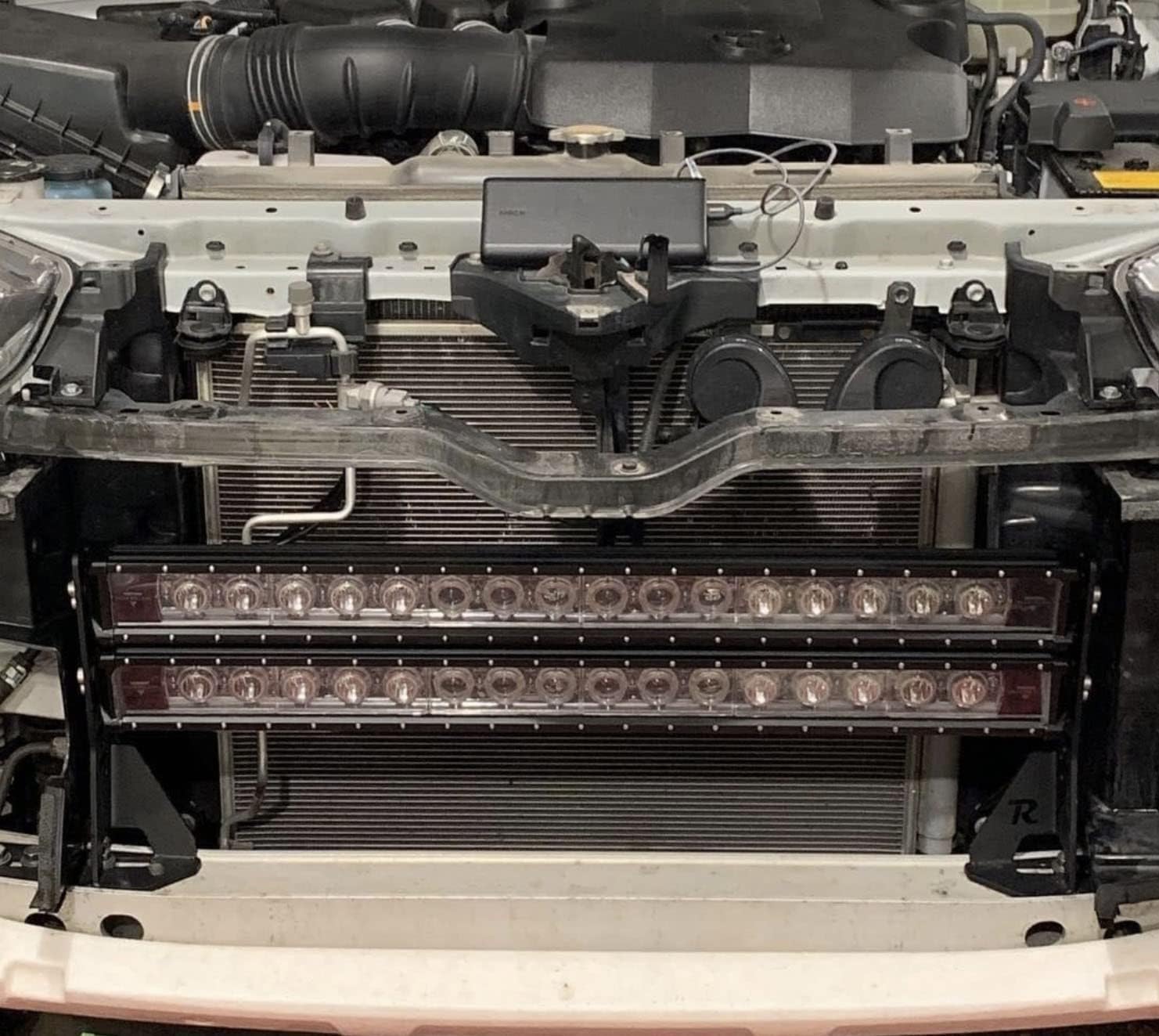 Rago Fabrication Universal LED Hidden Bumper Bracket for 2014-2024 5th Gen Toyota 4Runner | Combine with Rago Mounting Plate | Fit Most 30-32" Single and Dual Row LED Bars | Made in The USA