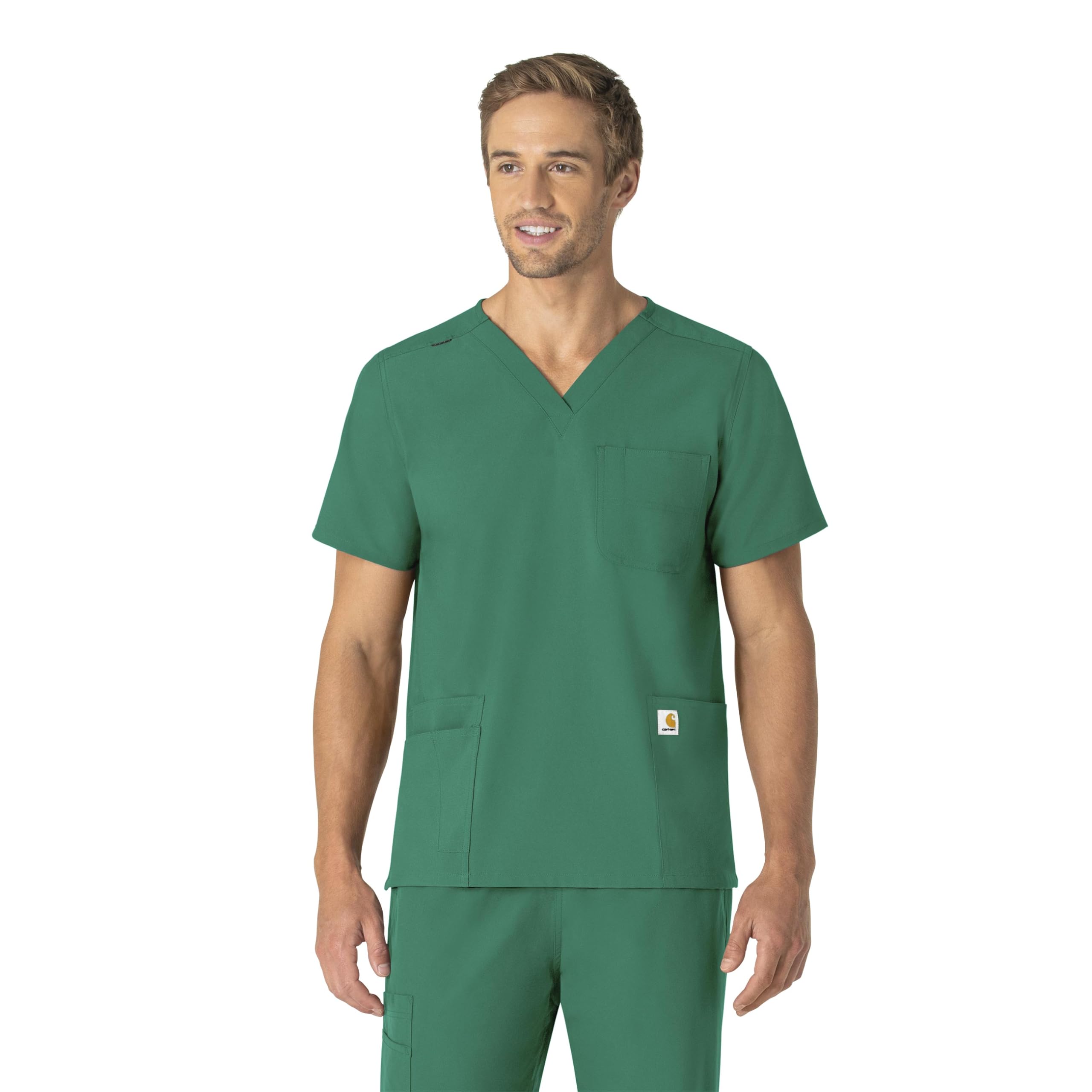 Carhartt Women's Unisex V-Neck 6Pocket Scrub Top