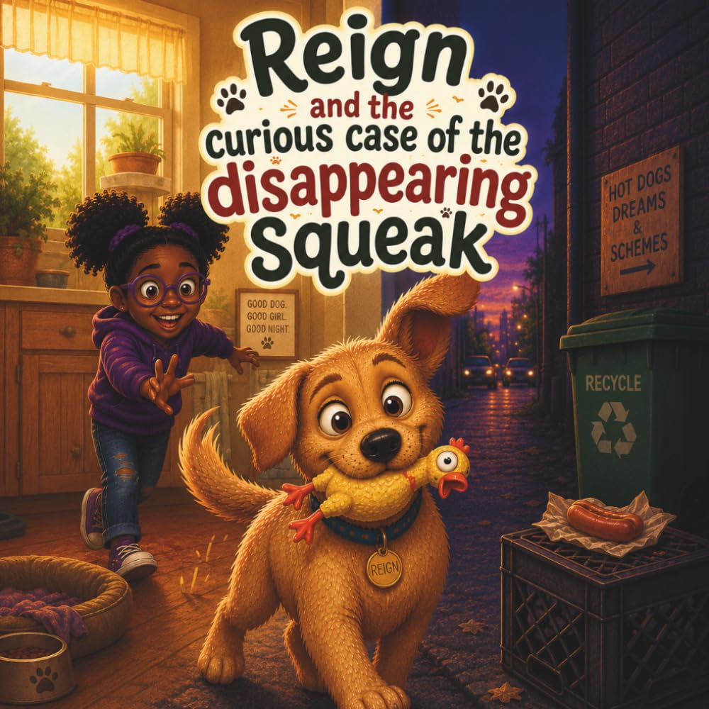 Reign And The Curious Case of The Disappearing Squeak: A Charming Dog Adventure That Teaches Courage, Kindness, and the Importance of Home (REIGN THE TINY LITTLE PUP)
