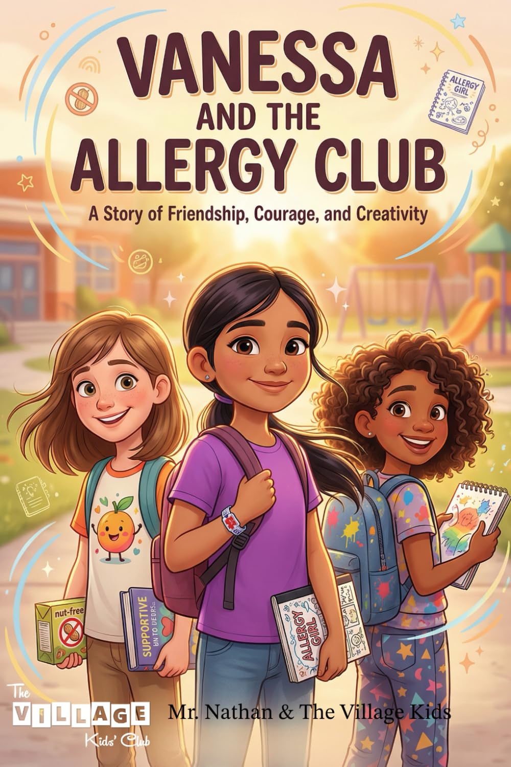 Vanessa and the Allergy Club: A Fun Story About Friendship, Food Allergies, and Finding Your Voice