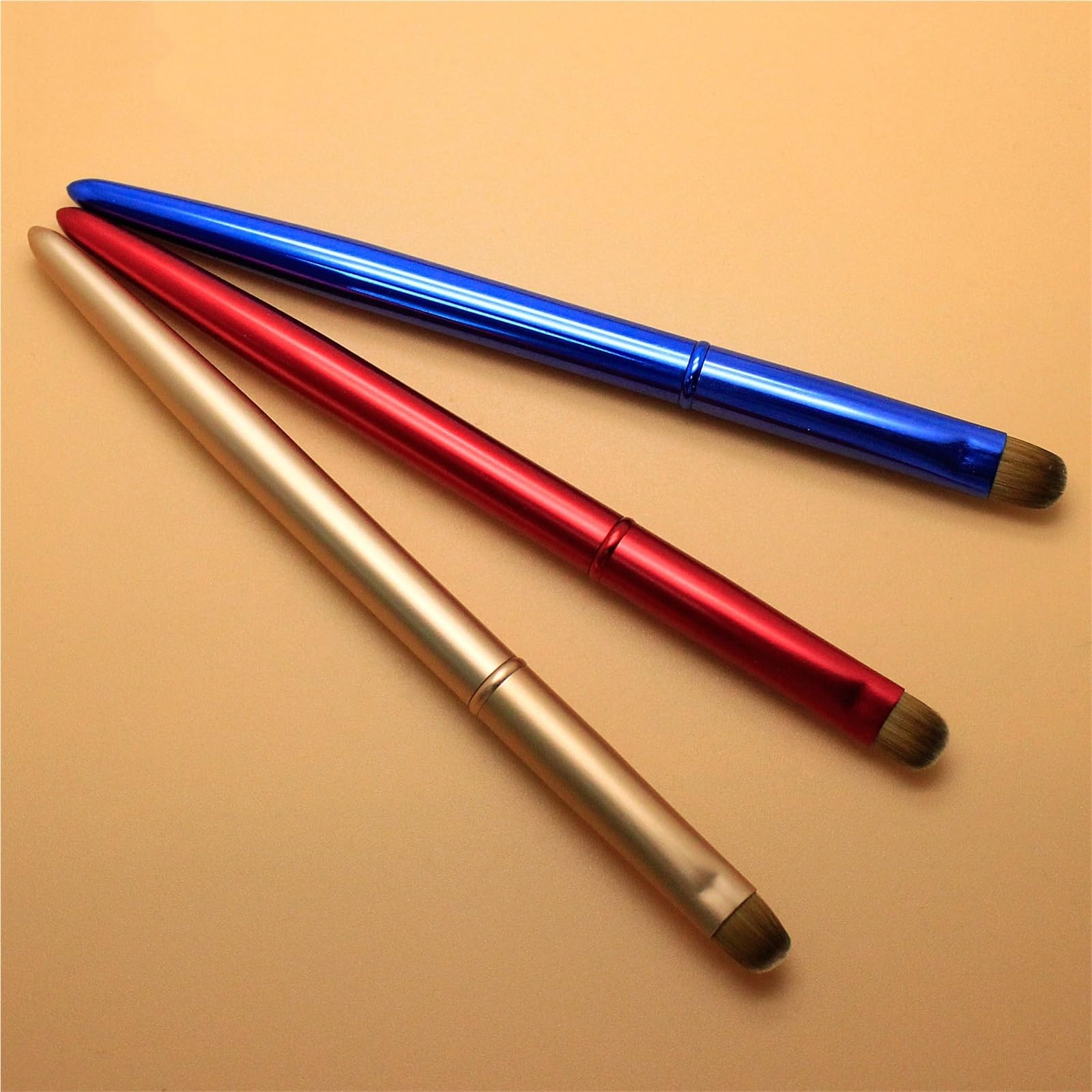 Pennelli Unghie Pennello for nail art con manico elegante, perfetto for manicure in gel
