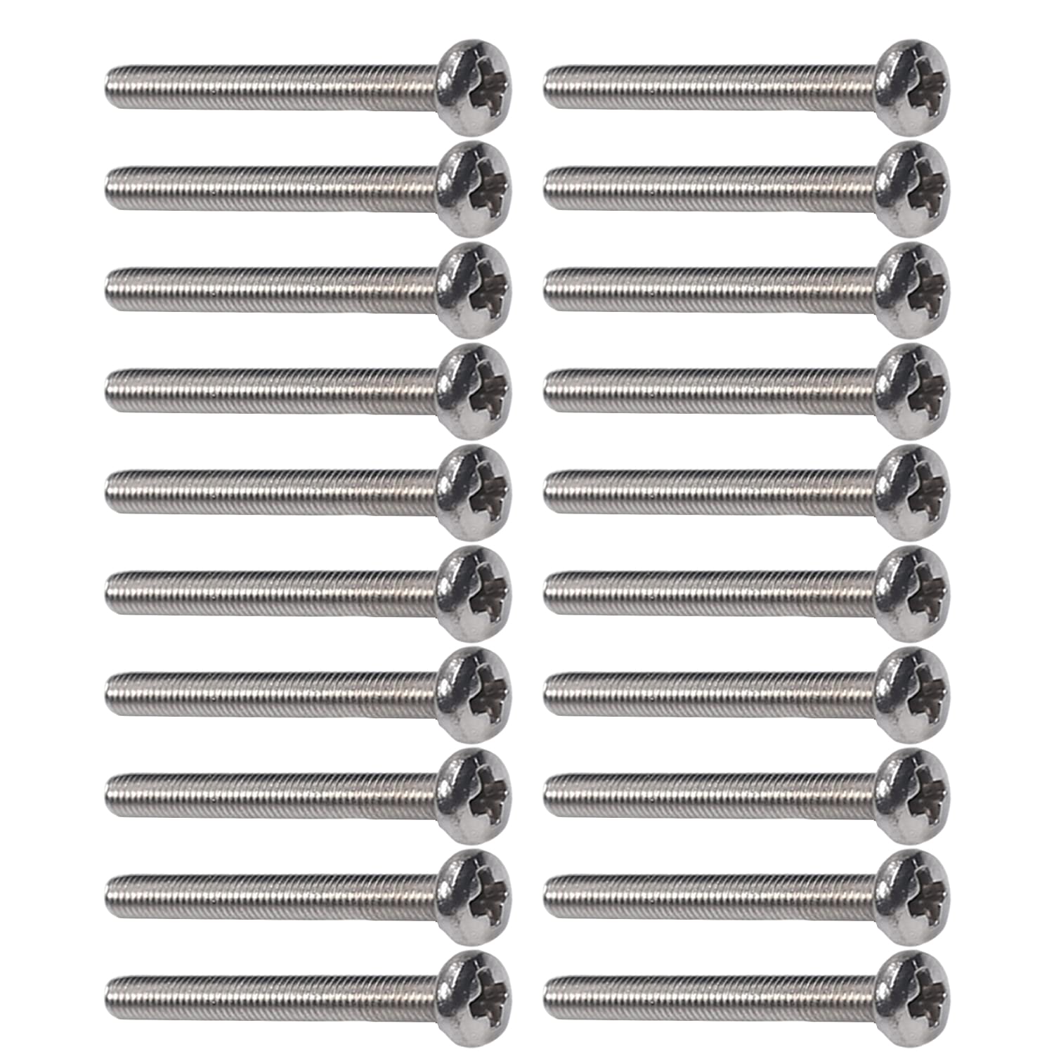 M4 Machine Screws Kit - 390pcs with Nuts & Washers -24